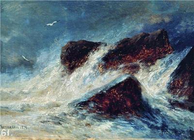 A. P. Bogolyubov - Mountains. Britanny 1872y..jpg